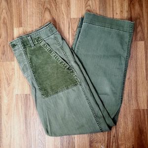 olive Gap Boyfriend Chinos